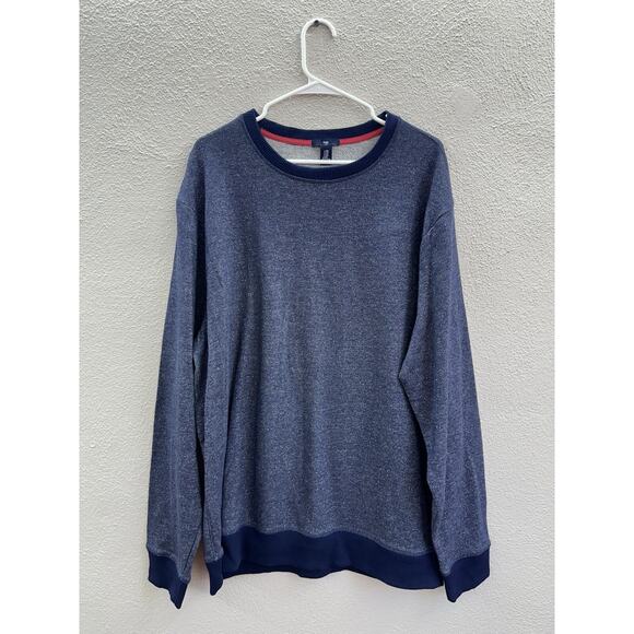 Gap Mens Sweater Size XXL Heathered Blue Pullover Crewneck NWTs - Picture 1 of 11